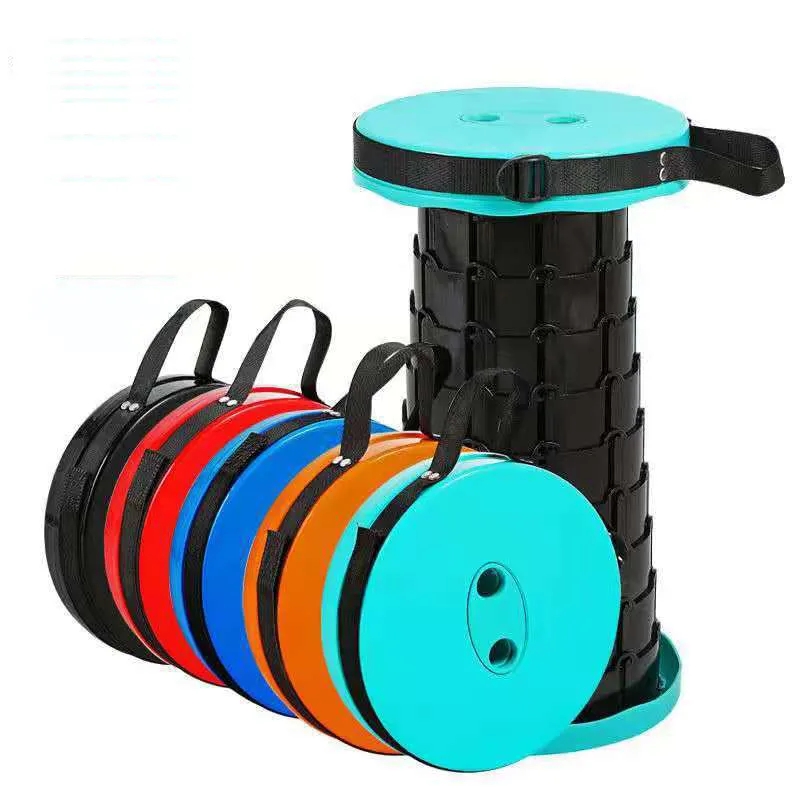 Foldable Bamboo Stool Outdoo Camping Stool Fishing Chai