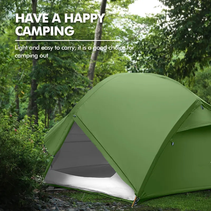 New Arrival Family Camping Tent Waterproof Lightweight Outdoor Glamping Tent for Backpacking Hiking
