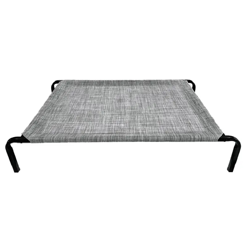 Heavy Duty Steel-Framed Cot-style Portable Original Elevated Dog Cot Bed - 35/43/49 Inches Large Raised Pet Bed